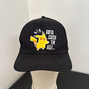 Pokemon Pikachu Snapback Hat Cap Adjustable Adult OSFA Officially Licensed